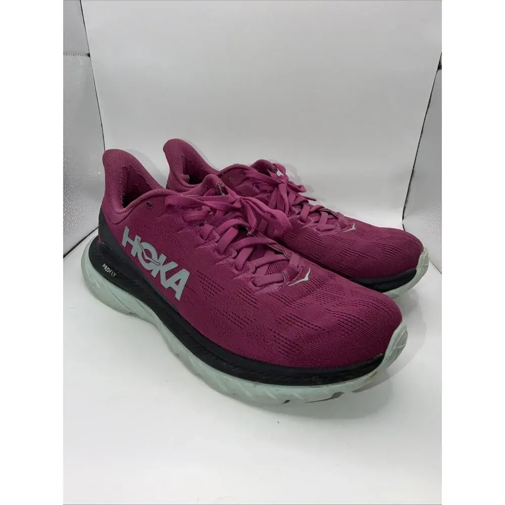 Size 9.5B - Women’s HOKA ONE ONE Mach 4 purple Running PROFLY S35x22 V507 W197